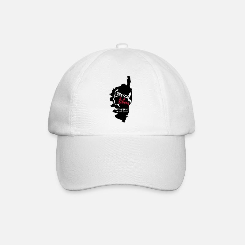 CORSE - CORSICA - Casquette classique - blanc/blanc