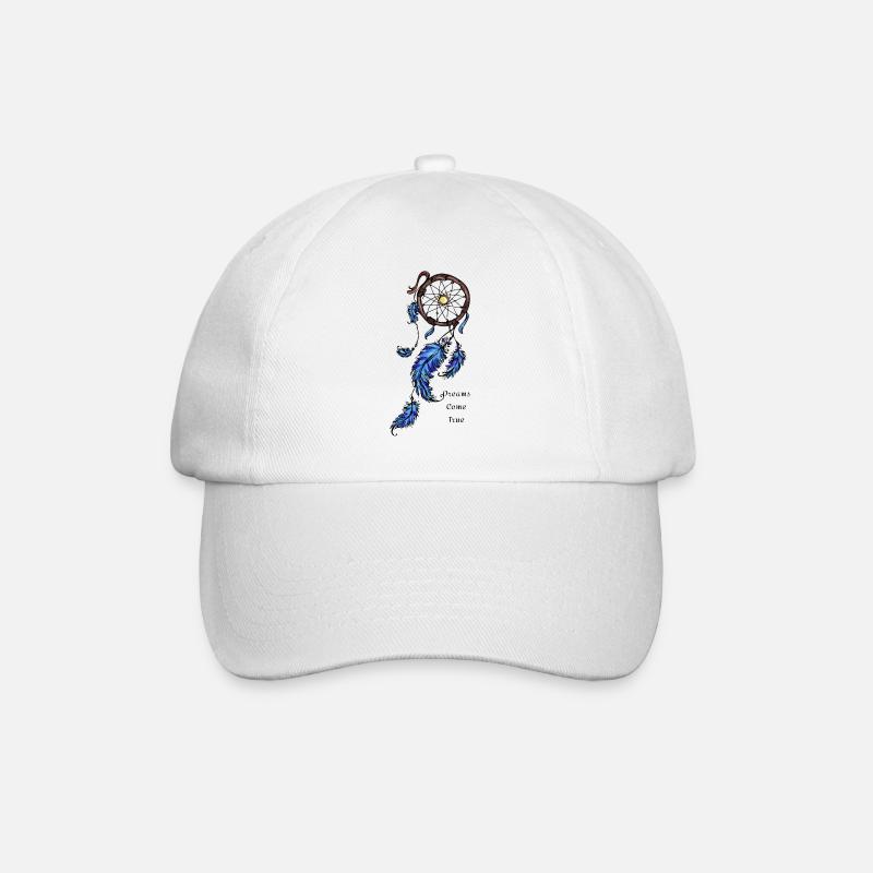 Traumfänger - Baseballkappe - Weiß/Weiß