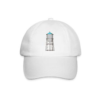 Tour d’eau - Casquette classique - blanc/blanc - Devant