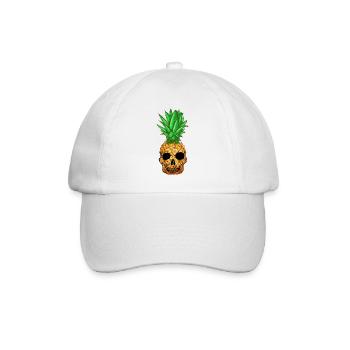 ananas punk - Casquette classique - blanc/blanc - Devant
