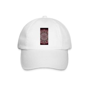 Mandala fireworks - Baseball Cap - white/white - Front