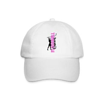 floorball floorball-queen unihockey-girl - Baseballkappe - Weiß/Weiß - Vorne