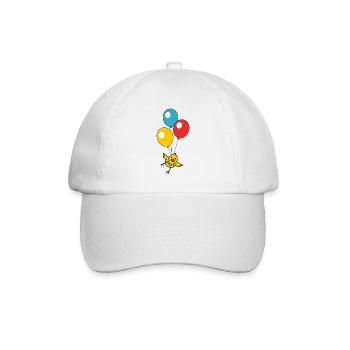 Poussin ballon - Casquette classique - blanc/blanc - Devant