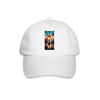 Anime Girl - Casquette classique - blanc/blanc - Devant
