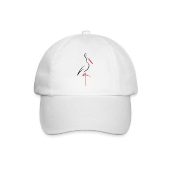 Stork - Baseball Cap - white/white - Front