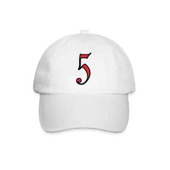 5. 5 YEARS. 5th ANNIVERSARY. 5 YEAR ANNIVERSARY - Baseball Cap - white/white - Front