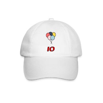 10. 10 YEARS. 10th ANNIVERSARY. 10 YEAR ANNIVERSARY. - Baseball Cap - white/white - Front