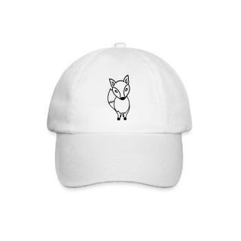 Fox Red Fox Wild Animal Clever Forest Inhabitants - Baseball Cap - white/white - Front