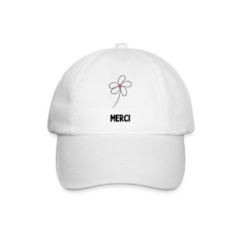 MISTRESS. HEART. MASTER. THANK YOU. THANK YOU MISTRESS. - Baseball Cap - white/white - Front