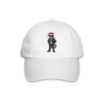 Cobra-serpent Hiver de Noël - Casquette classique - blanc/blanc - Devant