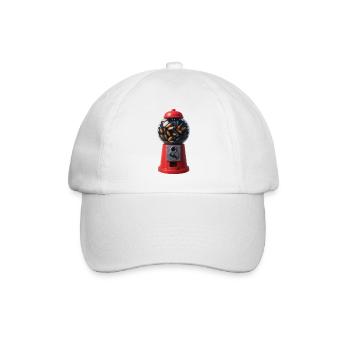 FORMMASCHINE – Bellegique - Baseballkappe - Weiß/Weiß - Vorne
