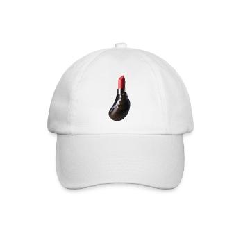 MUSCHELROT – Bellegique - Baseballkappe - Weiß/Weiß - Vorne