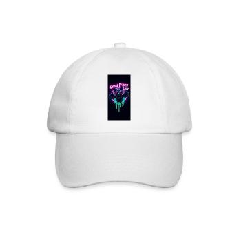 Neon Bat - Baseball Cap - white/white - Front