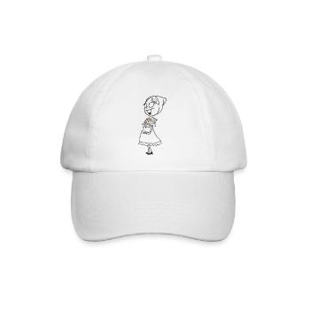 SERBSKA LENKA - contour - - Baseball Cap - white/white - Front