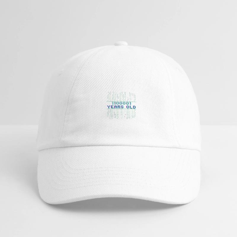97th Birthday 97 years old Binary Code Coder Baseball Cap