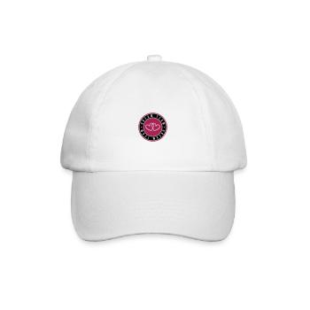 cercle de coeur de l'équipe de rêve - Casquette classique - blanc/blanc - Devant