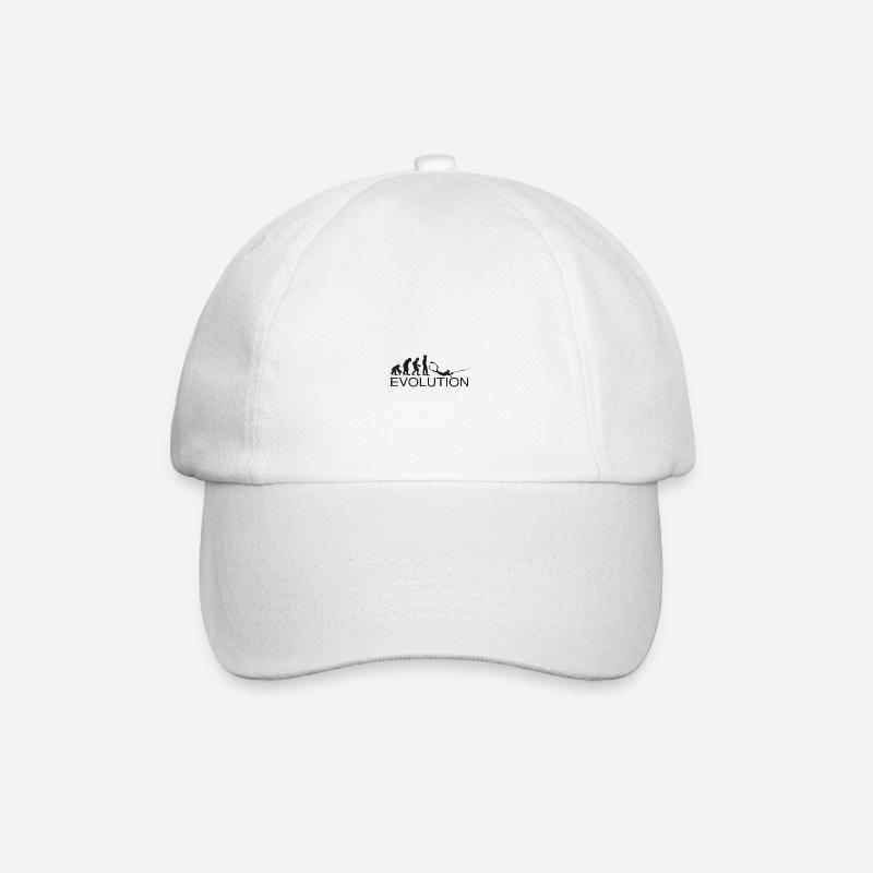 Evolution Spearfishing - Baseball Cap - white/white