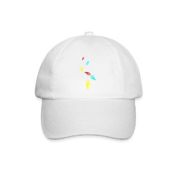 Icône d’icône de glace - Casquette classique - blanc/blanc - Devant