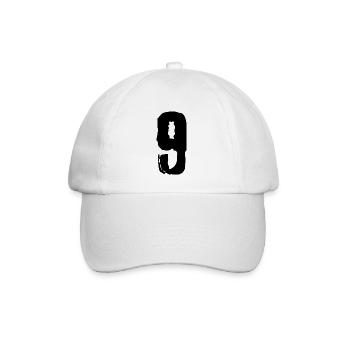 Maillot à 9 chiffres - Casquette classique - blanc/blanc - Devant