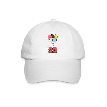 20. 20 YEARS. 20th ANNIVERSARY. 20TH ANNIVERSARY. - Baseball Cap - white/white - Front