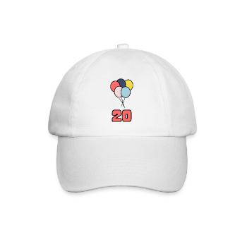 20. 20 YEARS. 20th ANNIVERSARY. 20TH ANNIVERSARY. - Baseball Cap - white/white - Front