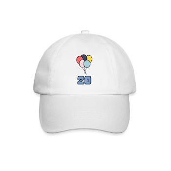 20. 20 YEARS. 20th ANNIVERSARY. 20TH ANNIVERSARY. - Baseball Cap - white/white - Front