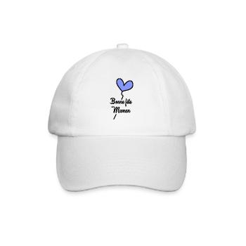 MOTHER'S DAY. HAPPY MOTHER'S DAY. MOM - Baseball Cap - white/white - Front