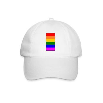 Lgbt - Baseball Cap - white/white - Front