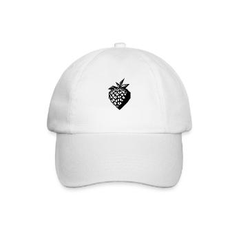 Strawberry Fruit Fruit - Baseball Cap - white/white - Front