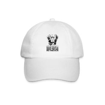 Nova Scotia Duck Tolling Retriever life is better - Baseball Cap - white/white - Front