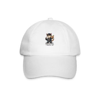 Ich habe dich nicht beleidigt, ich habe dich beschrieben. - Baseballkappe - Weiß/Weiß - Vorne
