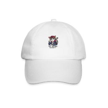 Gehen Sie weg. Verlierer! - Baseballkappe - Weiß/Weiß - Vorne