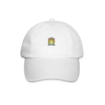 Frosch - Baseballkappe - Weiß/Weiß - Vorne