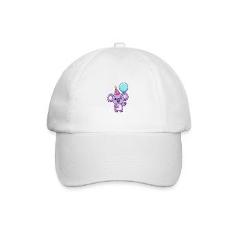 Bande dessinée d’anniversaire Koala - Casquette classique - blanc/blanc - Devant