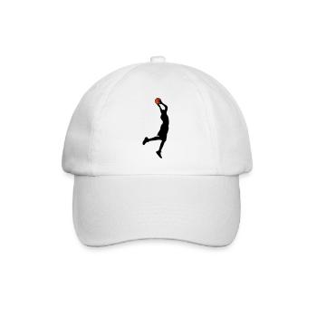 Basketball - Baseballkappe - Weiß/Weiß - Vorne