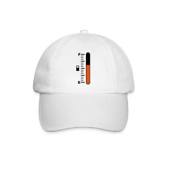 Tankanzeige - Casquette classique - blanc/blanc - Devant