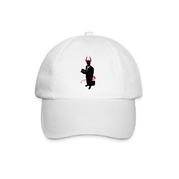 L'avocat du diable - Casquette classique - blanc/blanc - Devant