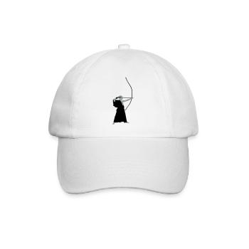 bogenschuetze - Casquette classique - blanc/blanc - Devant