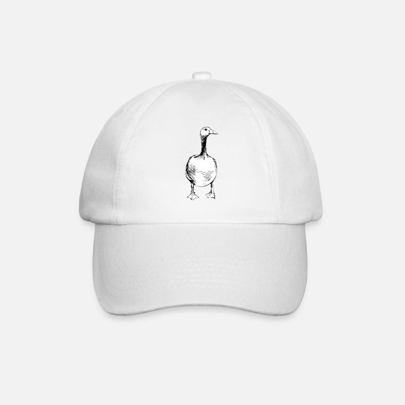 Beau canard - Casquette classique - blanc/blanc