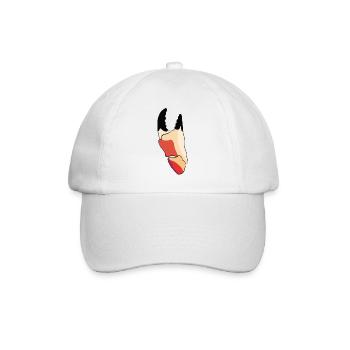 crab - Baseball Cap - white/white - Front