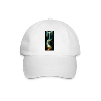 Creation of the universe - Baseball Cap - white/white - Front