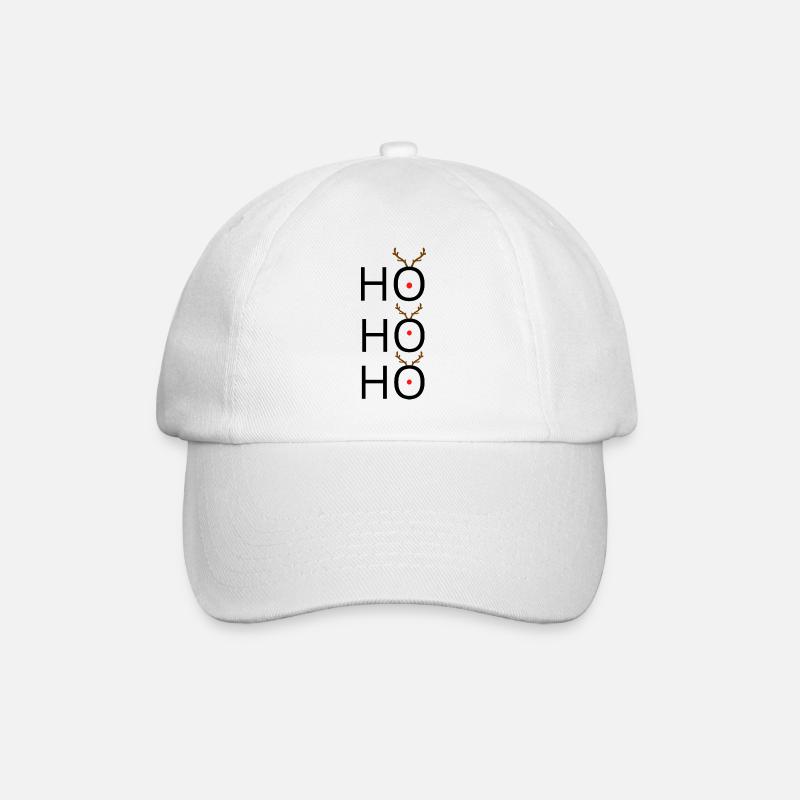 Weihnachten - Baseballkappe - Weiß/Weiß
