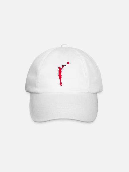 Basketball players - Baseball Cap - white/white