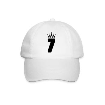 7 - Casquette classique - blanc/blanc - Devant