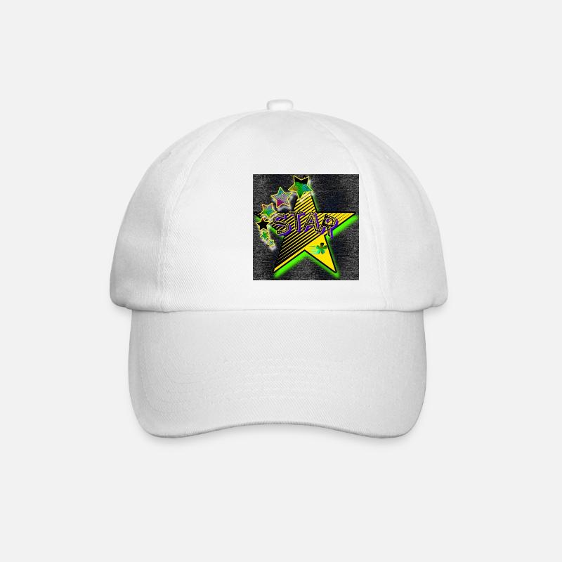 ÉTOILE - STERNCHEN - Casquette classique - blanc/blanc