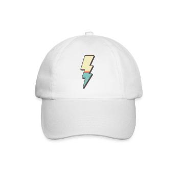 Lightning - Baseball Cap - white/white - Front