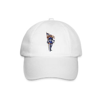 Cosplay de Jeanne d’Arc - Casquette classique - blanc/blanc - Devant