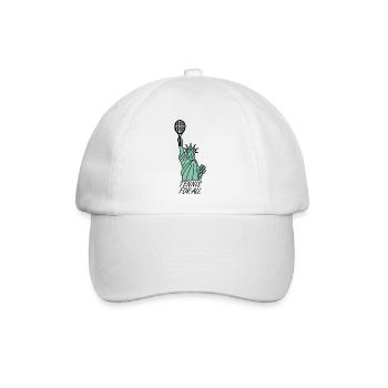 Tennis pour tous - Casquette classique - blanc/blanc - Devant