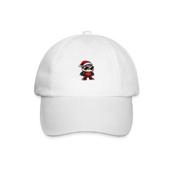Owl Christmas Cool X-Mas - Baseball Cap - white/white - Front