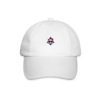Chat Noël Tête Froide - Casquette classique - blanc/blanc - Devant